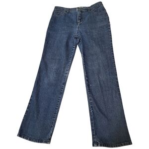Charter Club Dark Blue Classic Straight Leg Women's Jeans - Size 8P